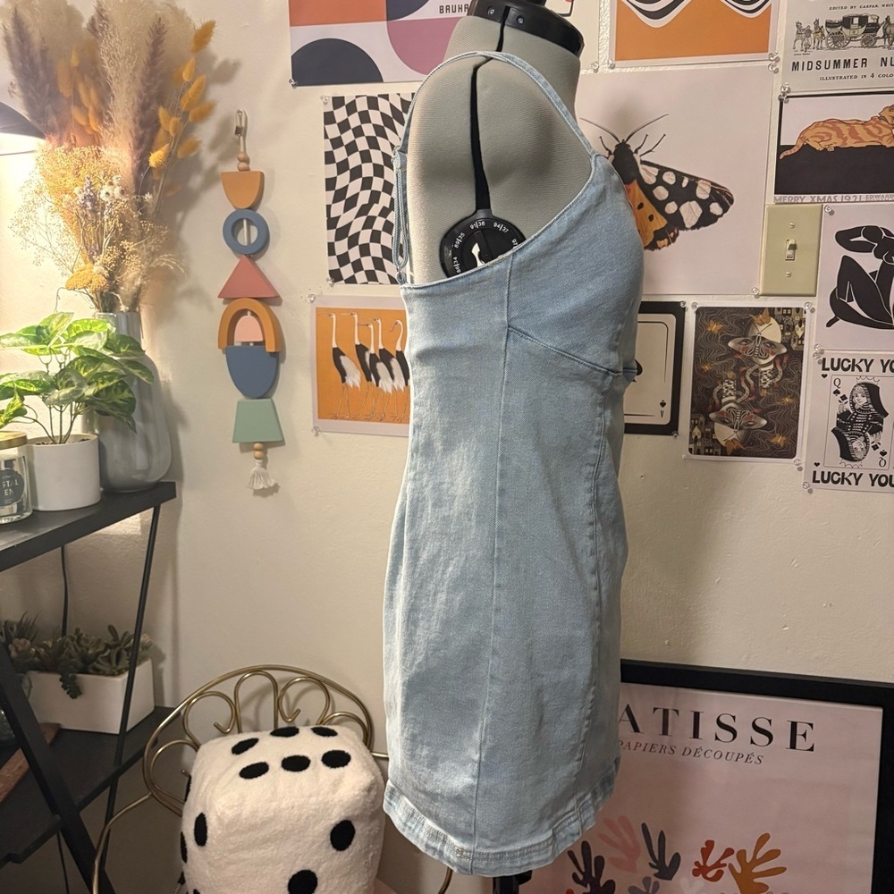 Vintage Lone Star Denim Mini Dress - Picture 3 of 11